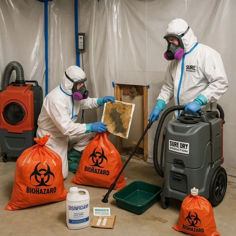 Contaminated Water Handling Protocols process in Conroe, TX