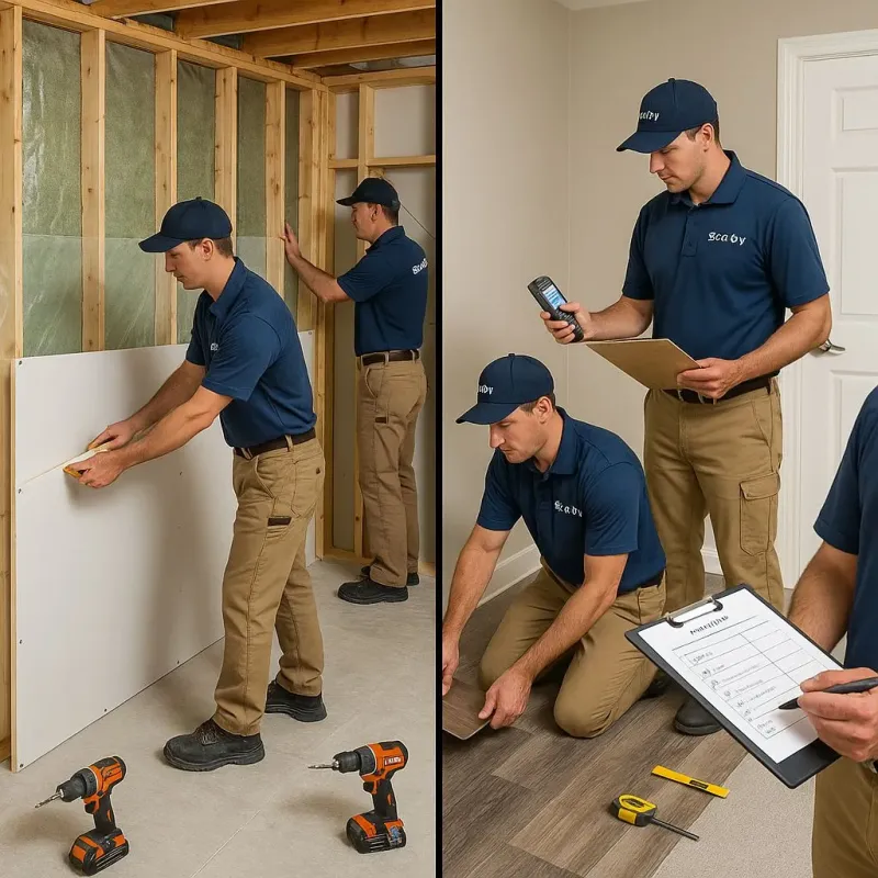 Repairs and Reconstruction process in Conroe, TX
